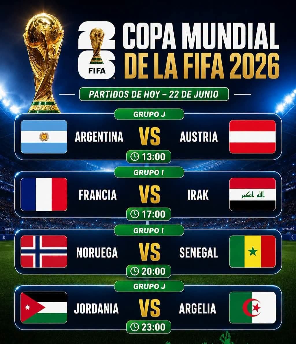 Hoy se juegan cuatro partidos