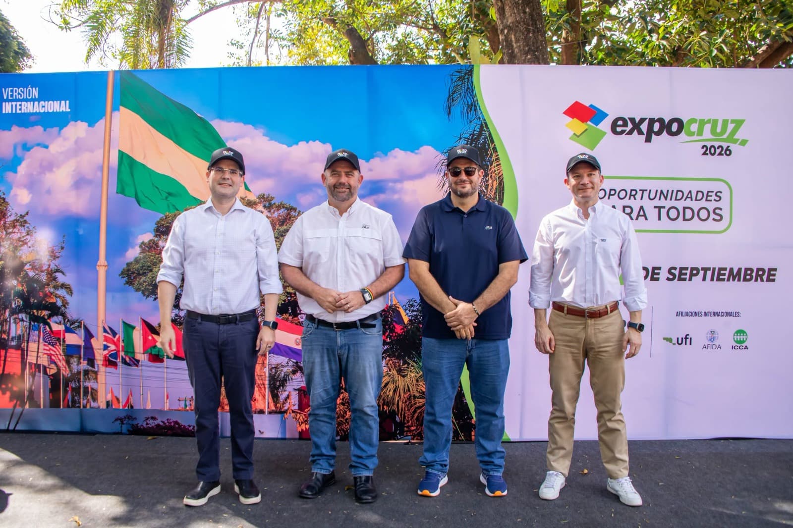 Ejecutivos de FEXPOCRUZ