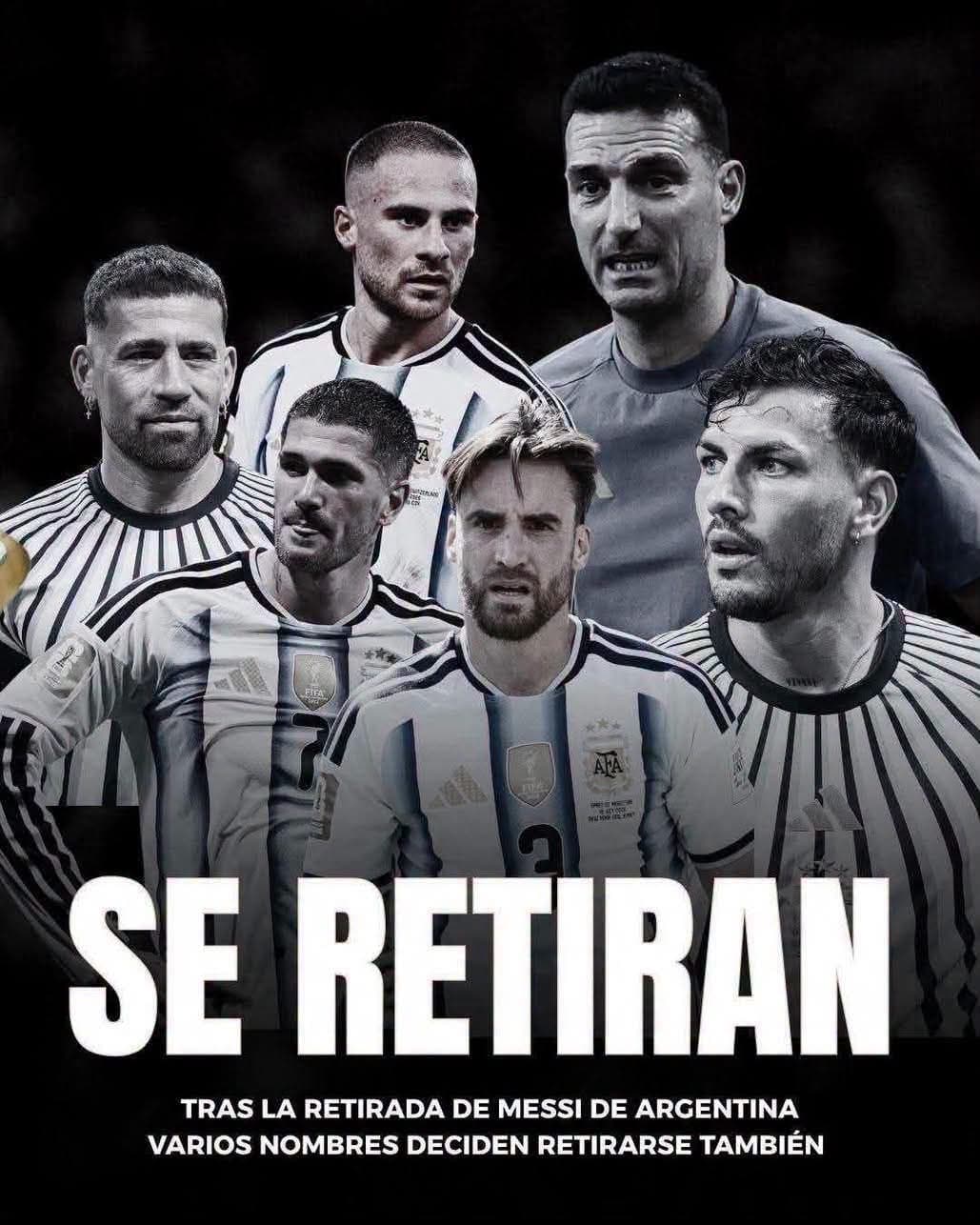 Las posibles renuncias a la selección Argentina